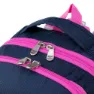 Bejo Scooler Ryggsäck, Medieval blue love print / silver pink