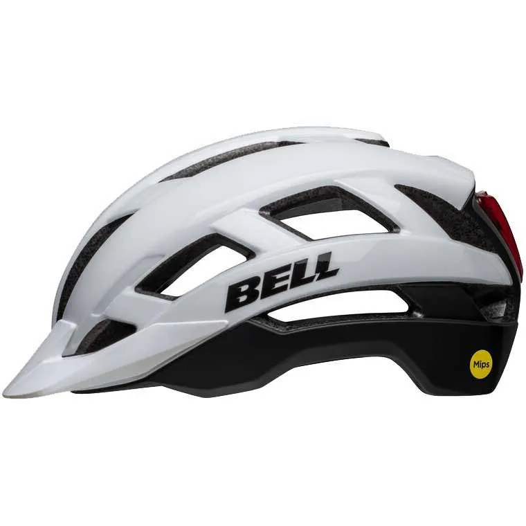 Bell Falcon Xrv Led Mips Hjälm, White / black Bell Falcon Xrv Led Mips Hjälm, White / black