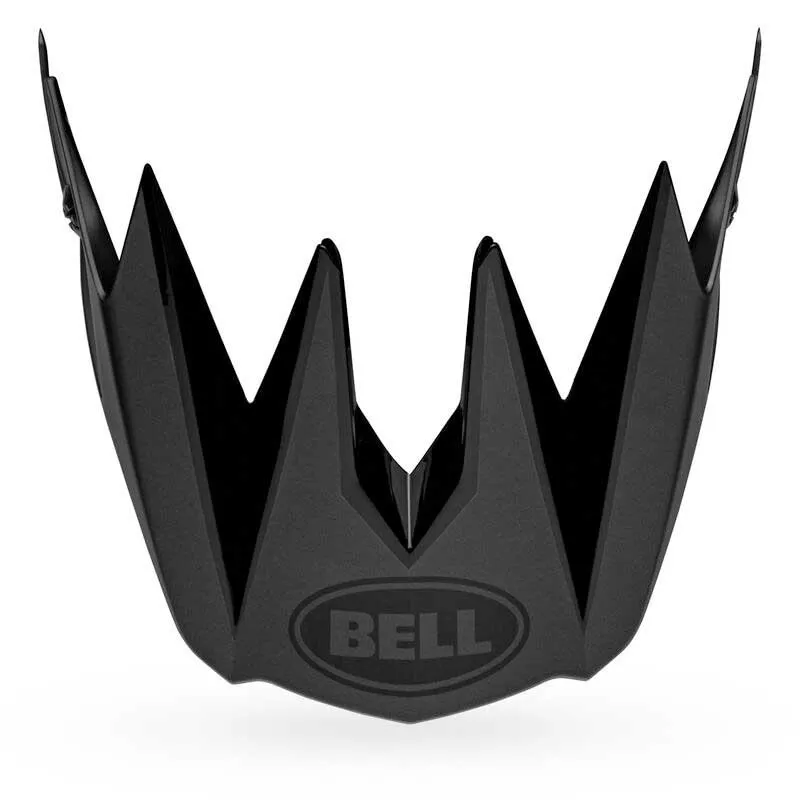 Bell Full-10 Ersättningsvisir För Hjälm, Matte Gloss Black Bell Full-10 Ersättningsvisir För Hjälm, Matte Gloss Black