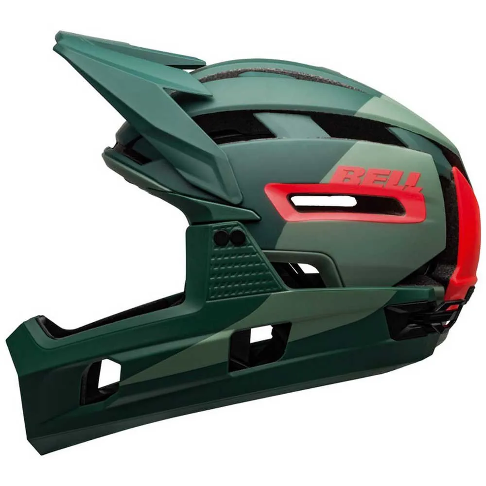 Bell Super Air R Mips Downhillhjälm Refurbished, Green infrared Bell Super Air R Mips Downhillhjälm Refurbished, Green infrared