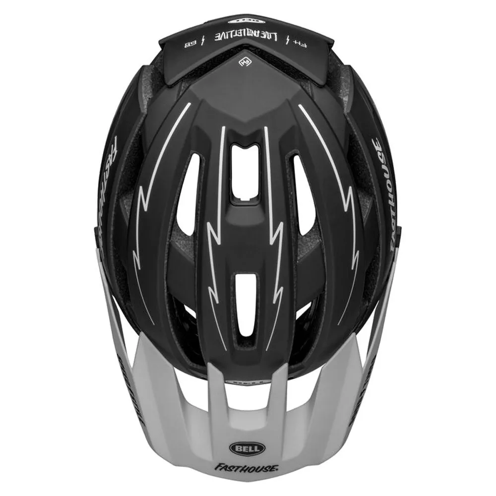 Bell Super Air Spherical Mtb-hjälm, Black / white
