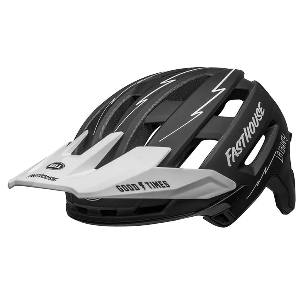 Bell Super Air Spherical Mtb-hjälm, Black / white