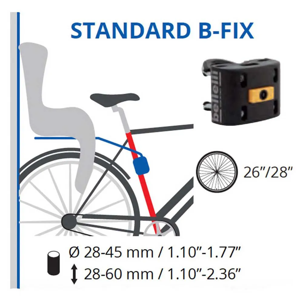 Bellelli B-fix Monteringssystem, Black, One Size Bellelli B-fix Monteringssystem, Black, One Size