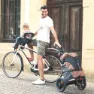 Bellelli B-tourist Frame System Cykelkärra, Brown, Max 25kg