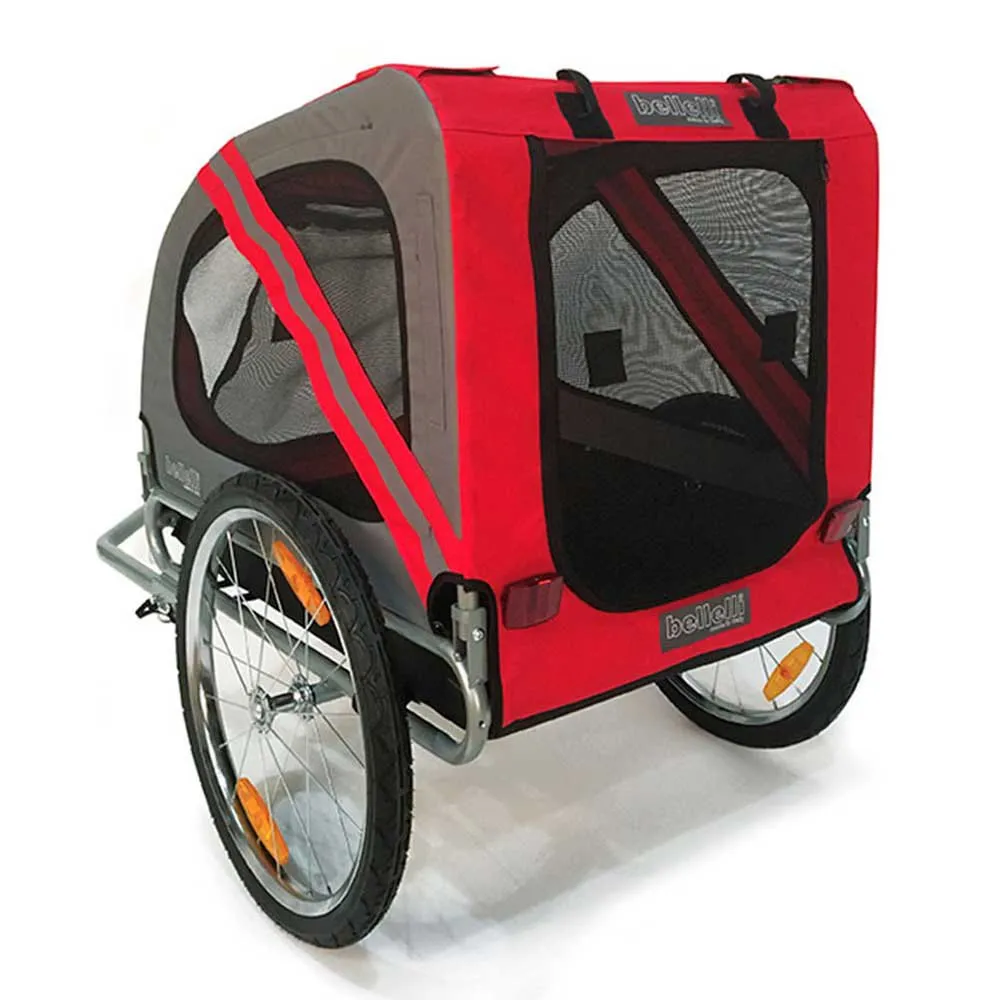 Bellelli Hundtrailer, Red, Max 36kg