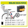 Bellelli Little Duck Relax Multifix Barnstol På Baksidan Av Cykeln, Yellow hi viz, Max 22kg
