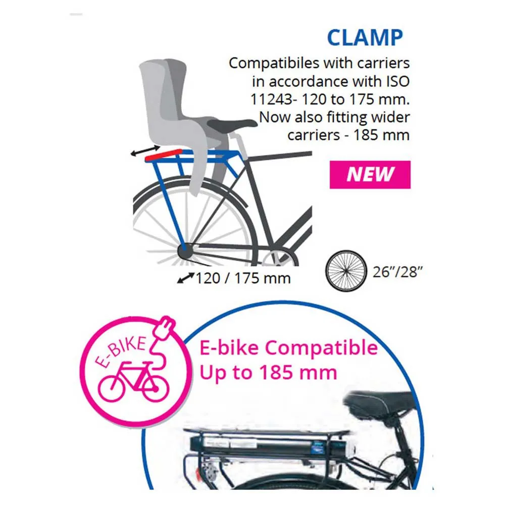 Bellelli Mr Fox Clamp Barnstol På Baksidan Av Cykeln Bellelli Mr Fox Clamp Barnstol På Baksidan Av Cykeln