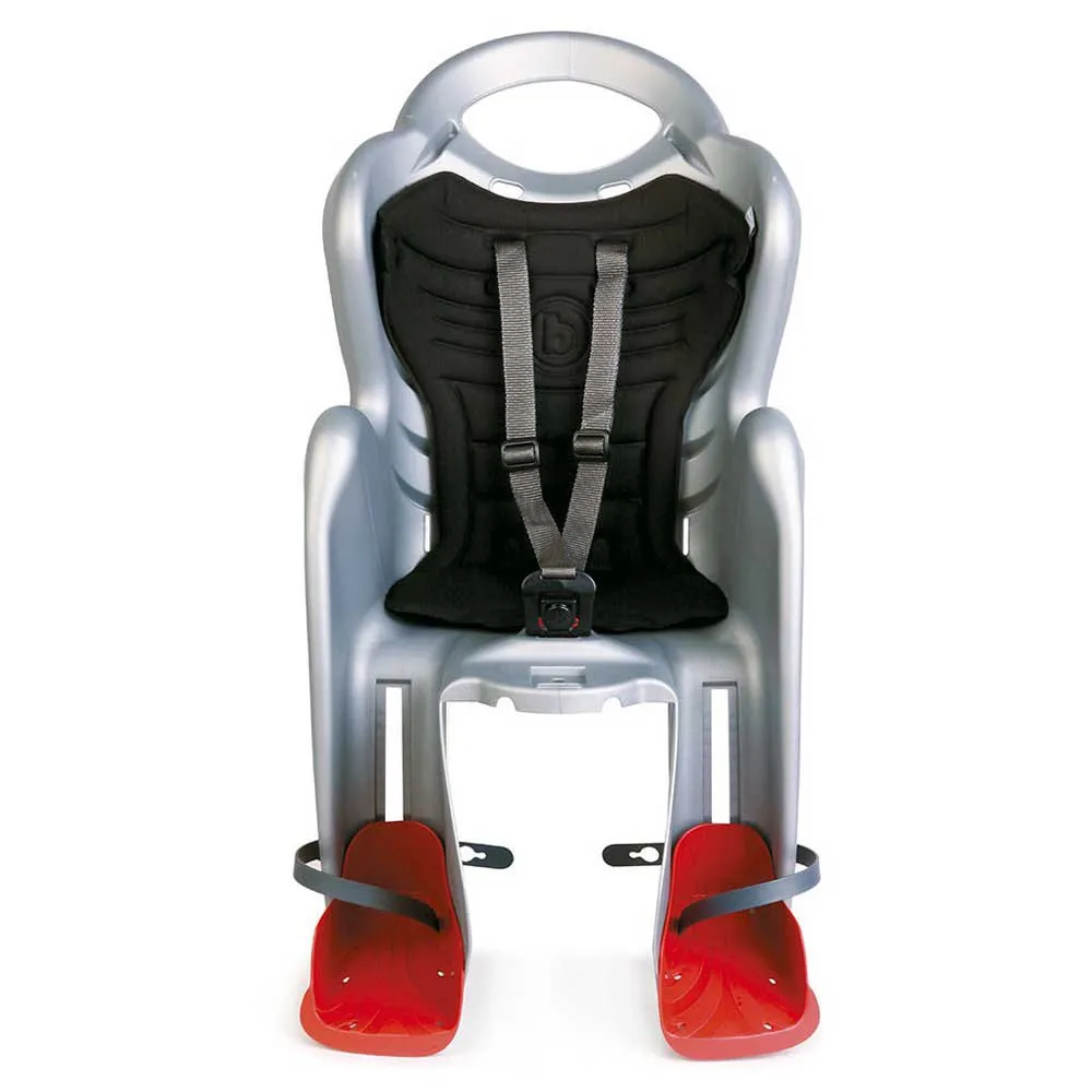 Bellelli Mr Fox Relax B-fix Barnstol På Baksidan Av Cykeln, Grey, Max 22kg Bellelli Mr Fox Relax B-fix Barnstol På Baksidan Av Cykeln, Grey, Max 22kg