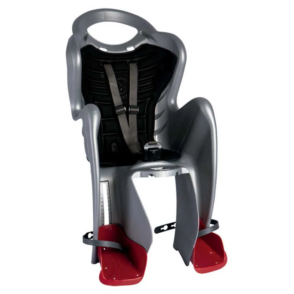 Bellelli Mr Fox Relax B-fix Barnstol På Baksidan Av Cykeln, Grey, Max 22kg Bellelli Mr Fox Relax B-fix Barnstol På Baksidan Av Cykeln, Grey, Max 22kg