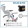 Bellelli Mrfox Luxe Easy Dream Barncykelstol, Black, Max 22kg