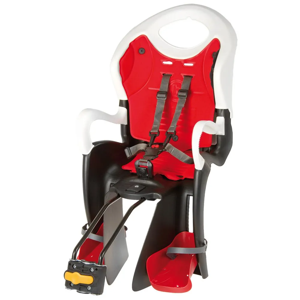 Bellelli Tiger Barnstol På Baksidan Av Cykeln, White / black / red, Max 22kg Bellelli Tiger Barnstol På Baksidan Av Cykeln, White / black / red, Max 22kg