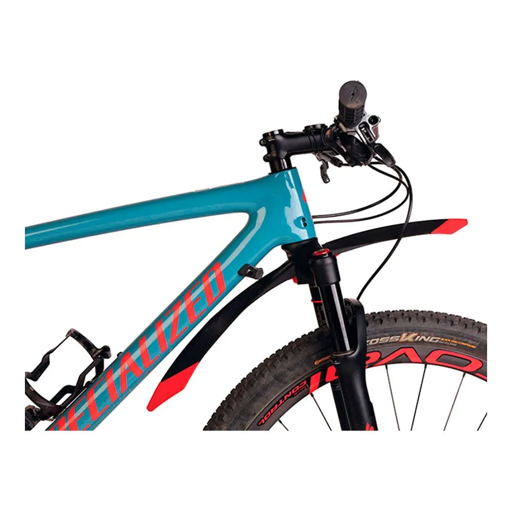 Bellelli Zip Qr 26-29´´ Skärmset, Black / grey, 26-29"