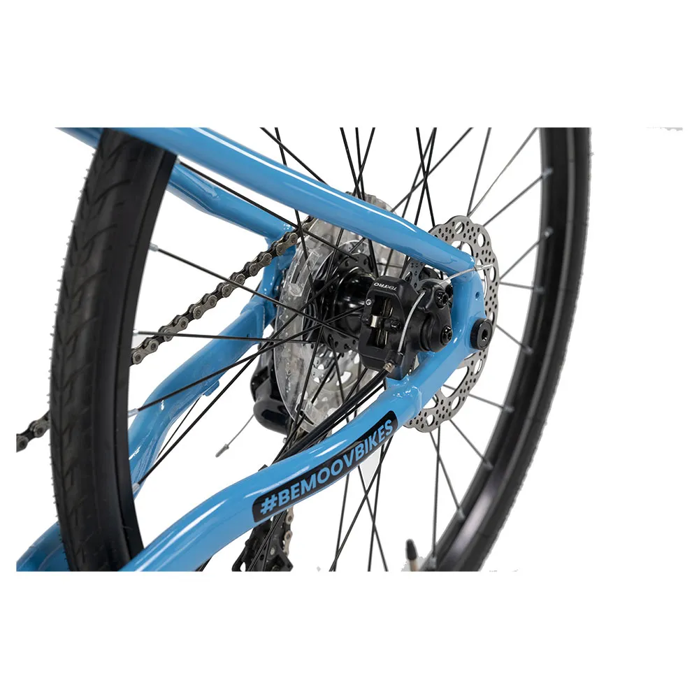 Bemoov R24´´ Cs-h100 10s 2024 Gravelcykel Refurbished, Blue, 10-16Y Bemoov R24´´ Cs-h100 10s 2024 Gravelcykel Refurbished, Blue, 10-16Y