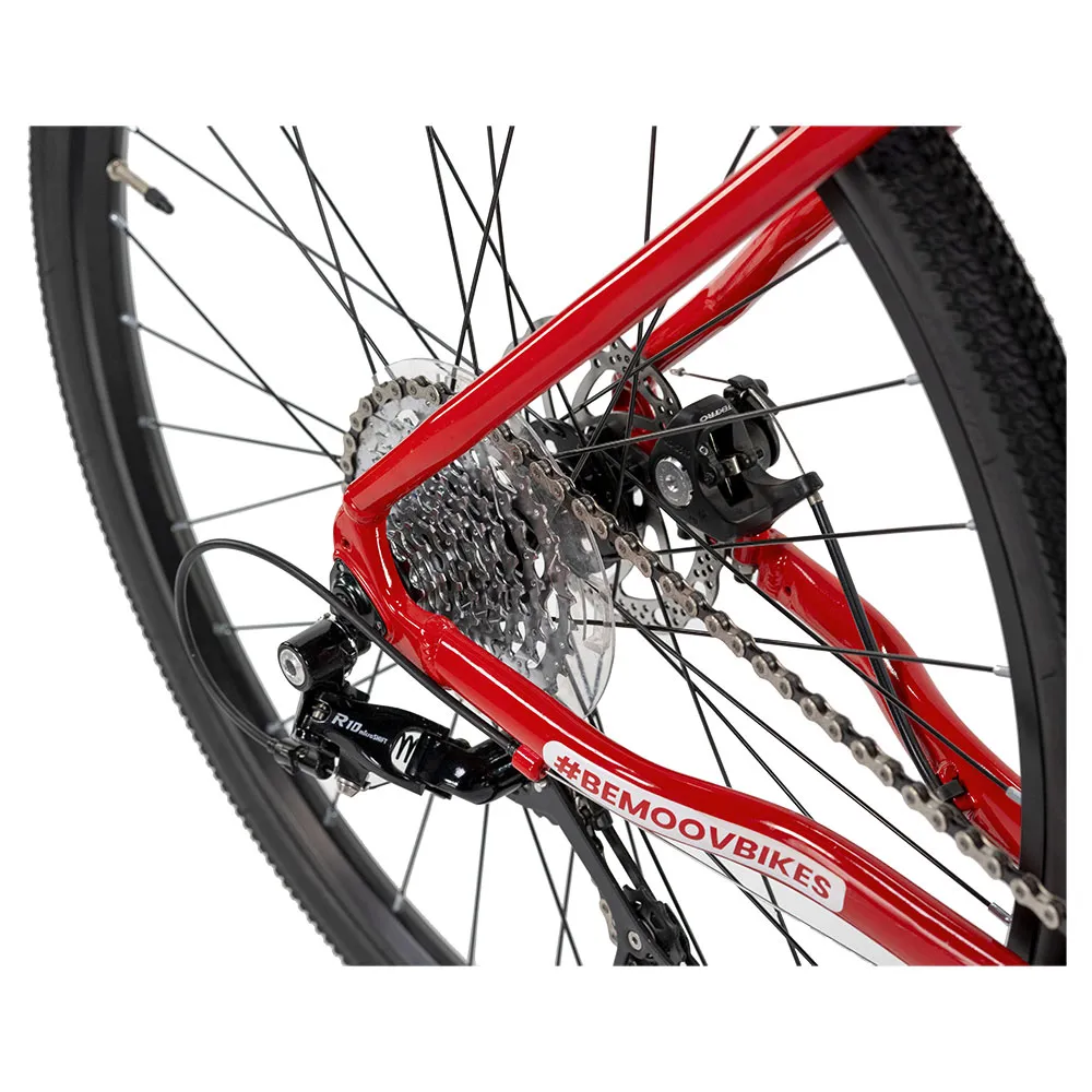 Bemoov R26´´ Cs-h100 10s 2024 Gravelcykel, Red, 10-16Y Bemoov R26´´ Cs-h100 10s 2024 Gravelcykel, Red, 10-16Y
