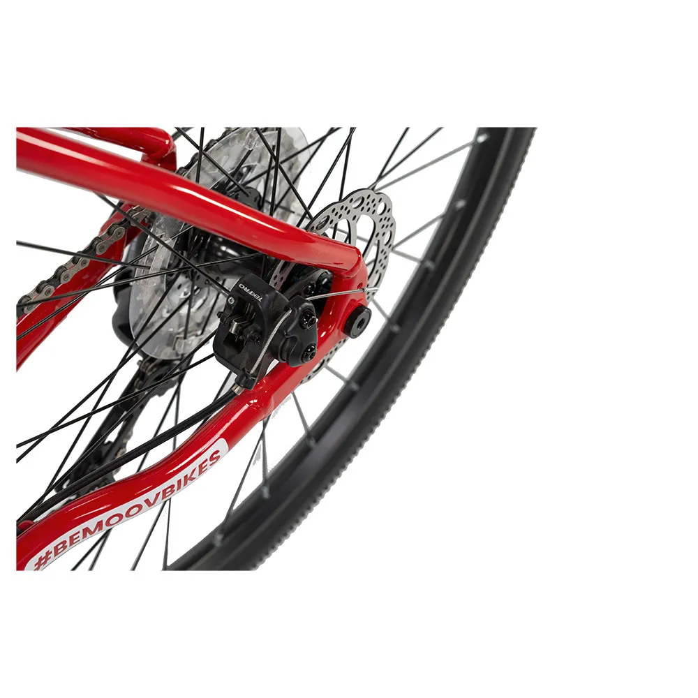Bemoov R26´´ Cs-h100 10s 2024 Gravelcykel, Red, 10-16Y Bemoov R26´´ Cs-h100 10s 2024 Gravelcykel, Red, 10-16Y
