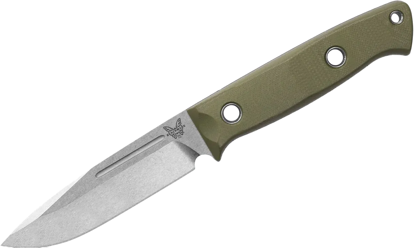 Benchmade 163-1 Bushcrafter G10, OD Green G10, One Size
