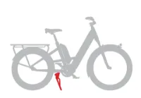 Benno Bikes Benno 46er Dubbelt Kickstand/Stöd Benno Bikes Benno 46er Dubbelt Kickstand/Stöd