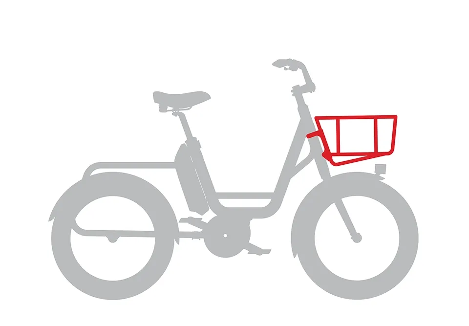 Benno Bikes Benno City Front Basket