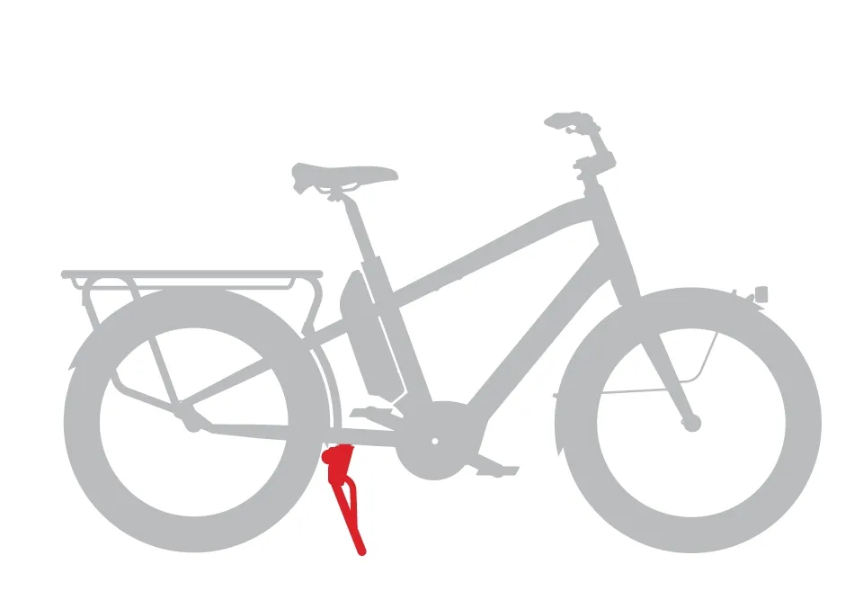 Benno Bikes Benno Dubbelt Kickstand/Stöd Boost 18+ Benno Bikes Benno Dubbelt Kickstand/Stöd Boost 18+
