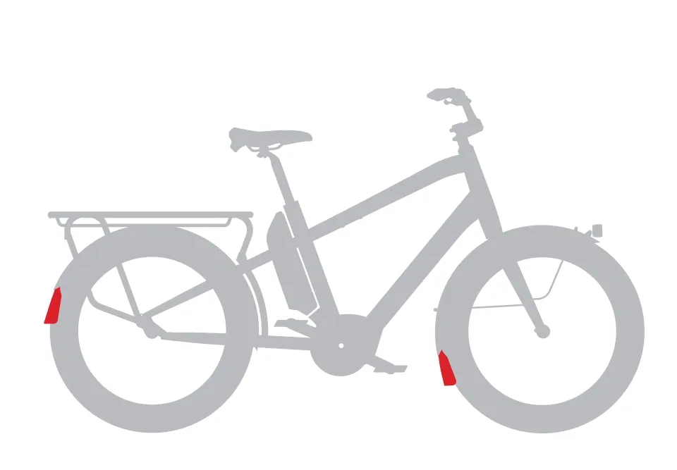 Benno Bikes Benno Leather Mud Flap