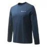 Beretta Men's Team Long Sleeve, Blue Total Eclipse