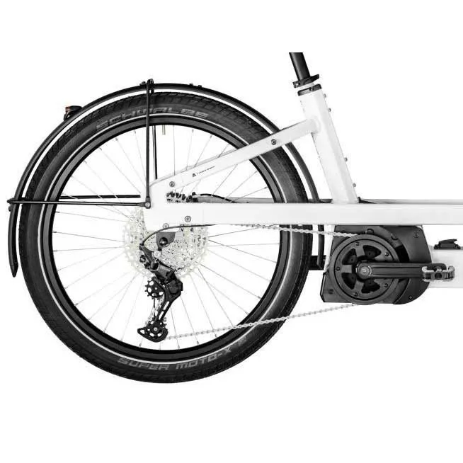 Bergamont E-cargoville Lj Edition 20/26´´ 2022 Elcykel, White, One Size, 500Wh