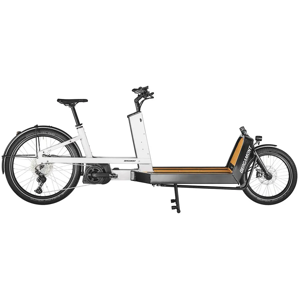 Bergamont E-cargoville Lj Edition 20/26´´ Deore Rd-m5130 Bosch Gen 3 Bes3 2024 Elcykel, Shiny white, One Size, 500Wh Bergamont E-cargoville Lj Edition 20/26´´ Deore Rd-m5130 Bosch Gen 3 Bes3 2024 Elcykel, Shiny white, One Size, 500Wh