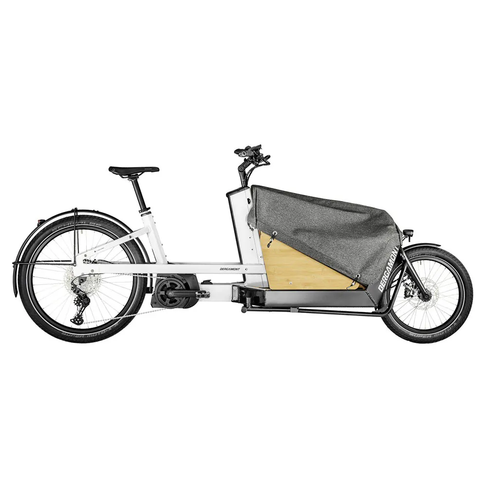 Bergamont E-cargoville Lj Edition Performance Line Gen 3 26´´ Elcykel, White, One Size, 500Wh Bergamont E-cargoville Lj Edition Performance Line Gen 3 26´´ Elcykel, White, One Size, 500Wh