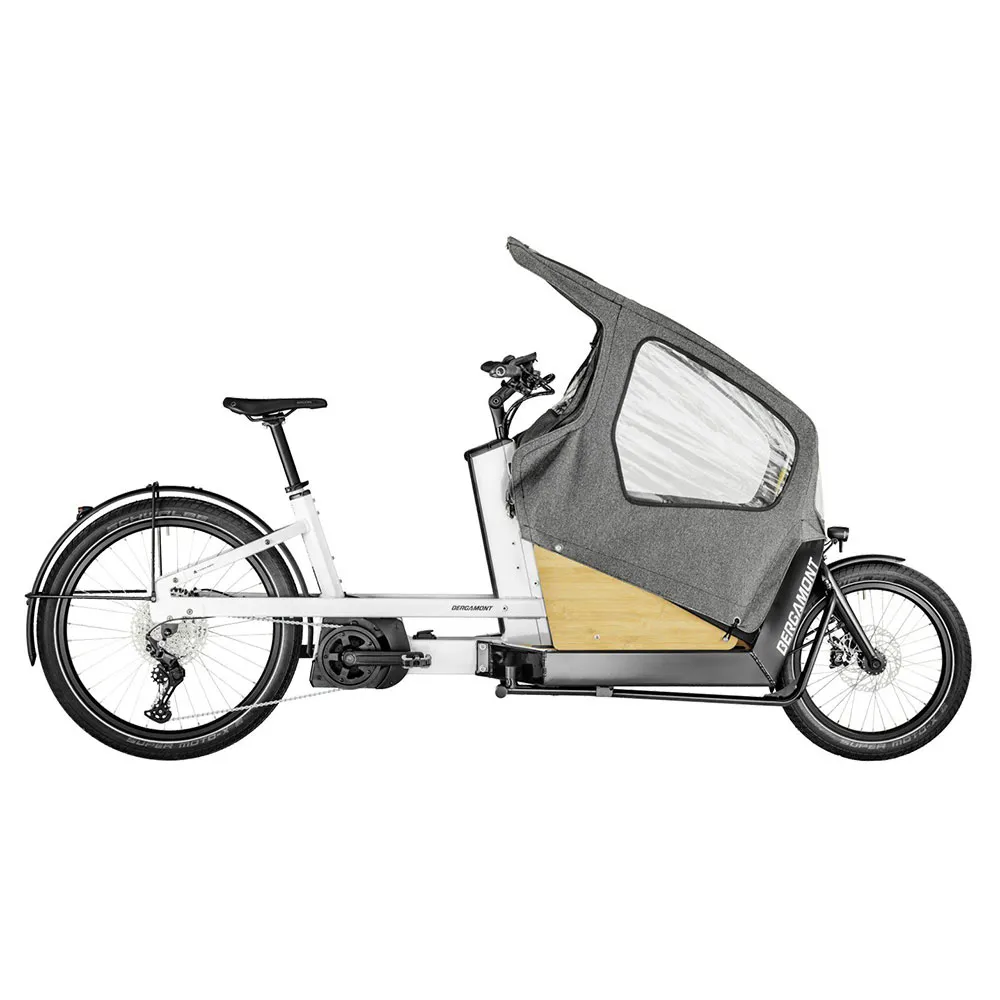 Bergamont E-cargoville Lj Edition Performance Line Gen 3 26´´ Elcykel, White, One Size, 500Wh Bergamont E-cargoville Lj Edition Performance Line Gen 3 26´´ Elcykel, White, One Size, 500Wh