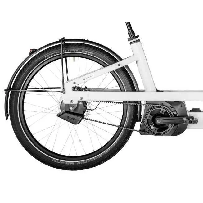 Bergamont E-cargoville Lj Elite 20/26´´ 2022 Elcykel, White, One Size, 625Wh