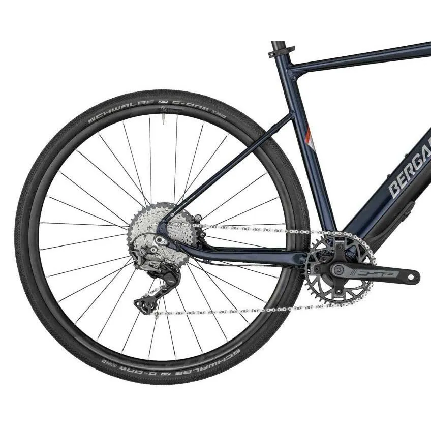 Bergamont E-grandurance Elite Grx800 2022 Elcykel Gravel, Midnight blue, 57, 252Wh