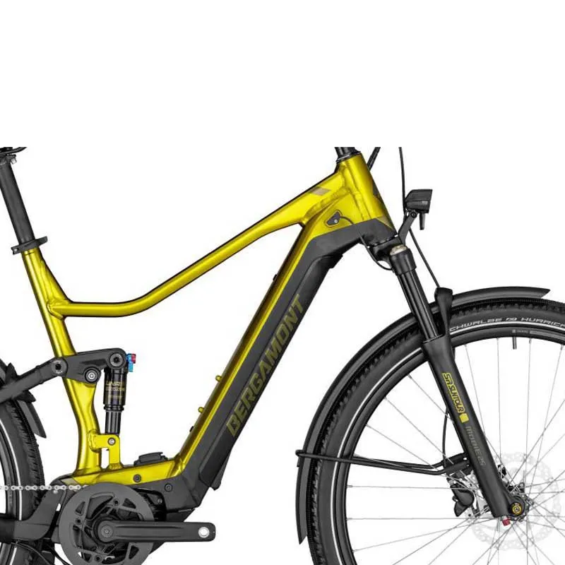 Bergamont E-horizon Fs Edition 2022 Elcykel, Yellow gold, 54, 500Wh