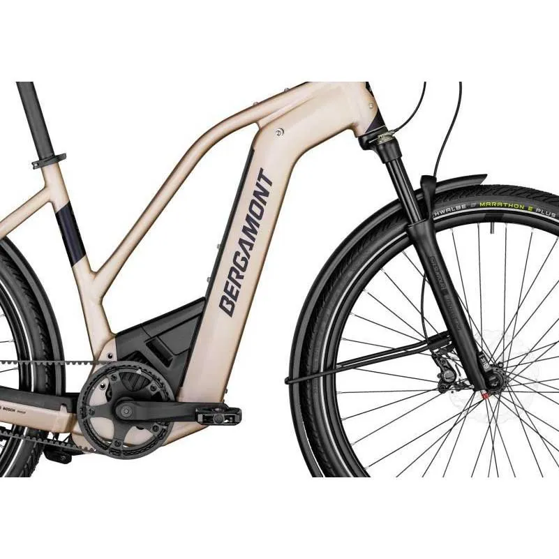 Bergamont E-horizon Premium Pro Belt Lady 2022 Elcykel, Rose gold, 44, 750Wh