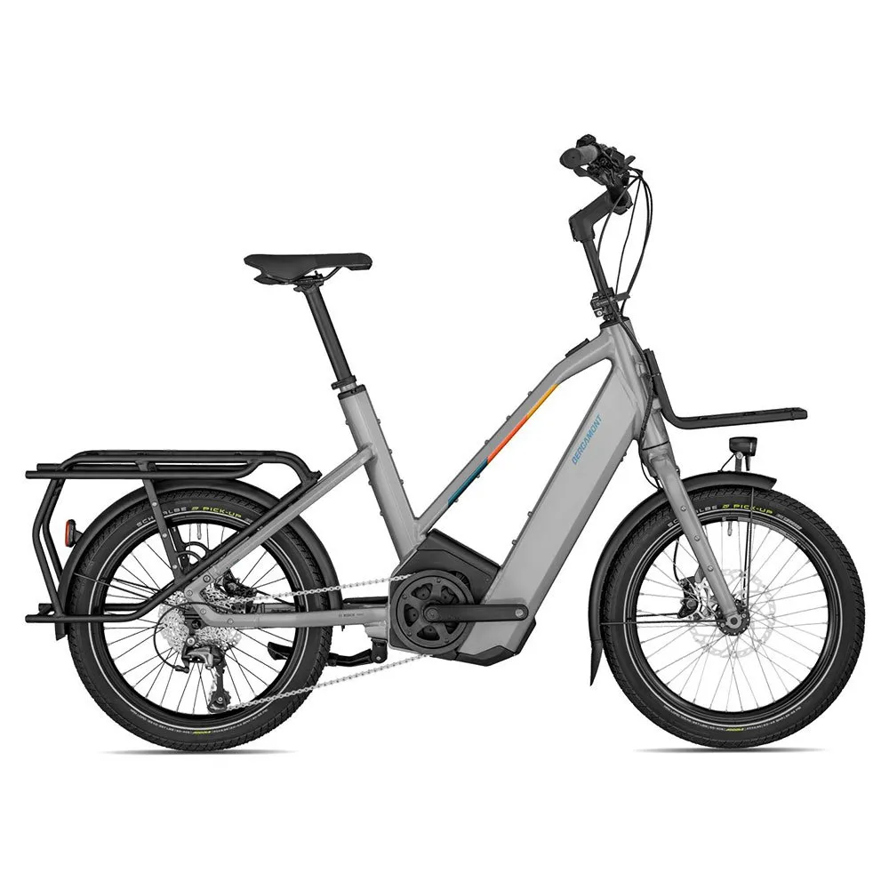 Bergamont Hans-e 20´´ Tiagra Rd-4700 Bosch Gen 3 Bes3 2024 Elcykel, Shiny mortar grey, One Size, 500Wh