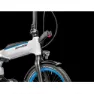 Bergamont Paul-e Eq Expert Hopvikbar Elcykel, White / blue, One Size, 504Wh