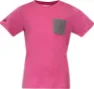 Bergans Kids' Myske Wool Tee, Ibis rose, 92