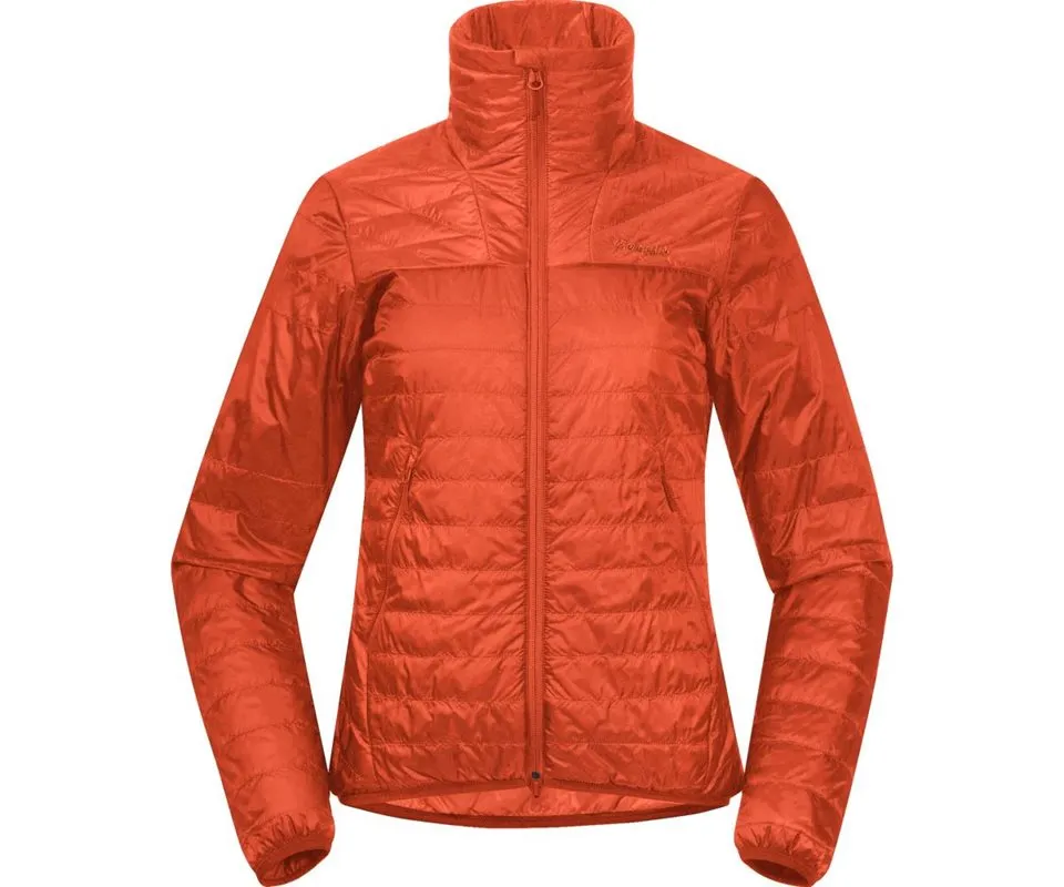 Bergans Røros Light Insulated Jacket Women, Fiesta Bergans Røros Light Insulated Jacket Women, Fiesta