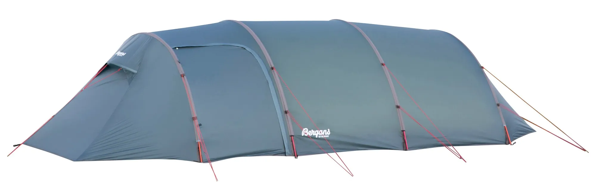 Bergans Trollhetta Tunnel 4-pers Tent, Lt fogblue, One Size
