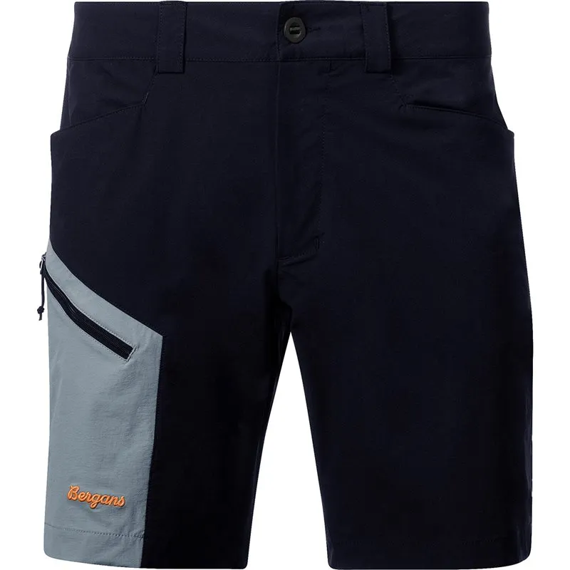 Bergans Vaagaa Light Softshell Shorts Men, Black/husky blue