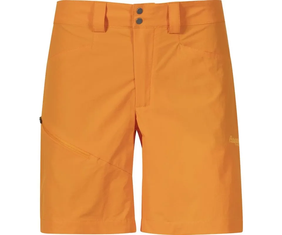 Bergans Vandre Light Softshell Shorts Women, Cloudberry yellow