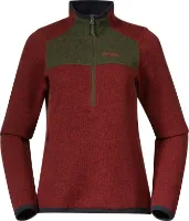 Bergans Women's Kamphaug Knitted Half Zip Bergans Women's Kamphaug Knitted Half Zip
