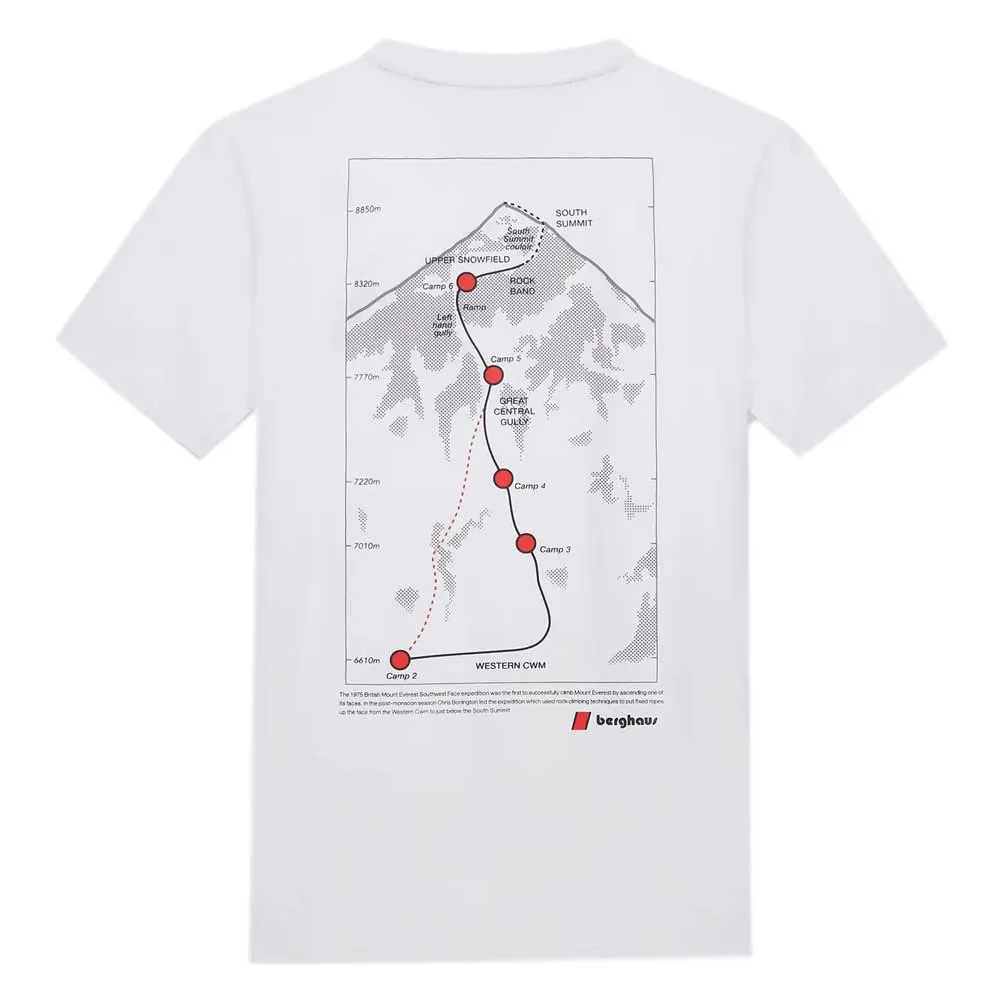 Berghaus 1975 Everest Expedition T-shirt Med Korta ärmar