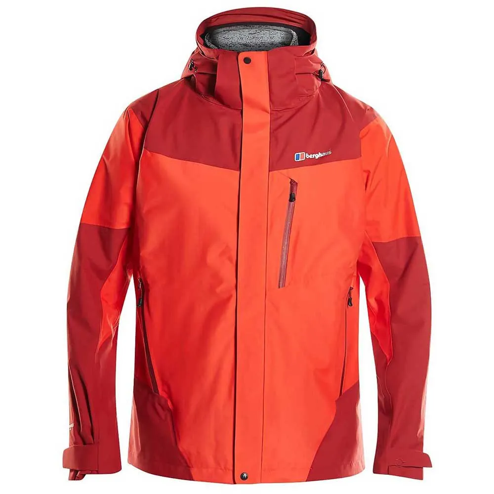 Berghaus Arran Waterproof Jacka, Red / dark red