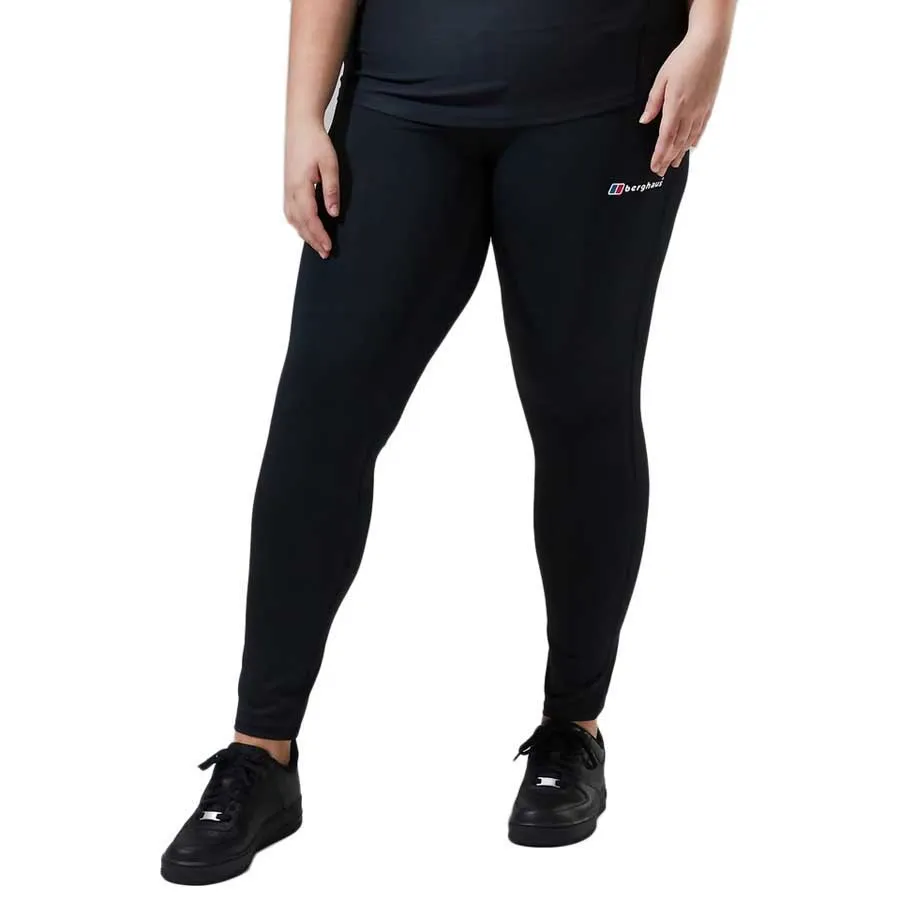 Berghaus Big Logo Core Leggings, Jet black