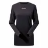 Berghaus Boyfriend Setting Sun T-shirt Med Lång ärm, Black