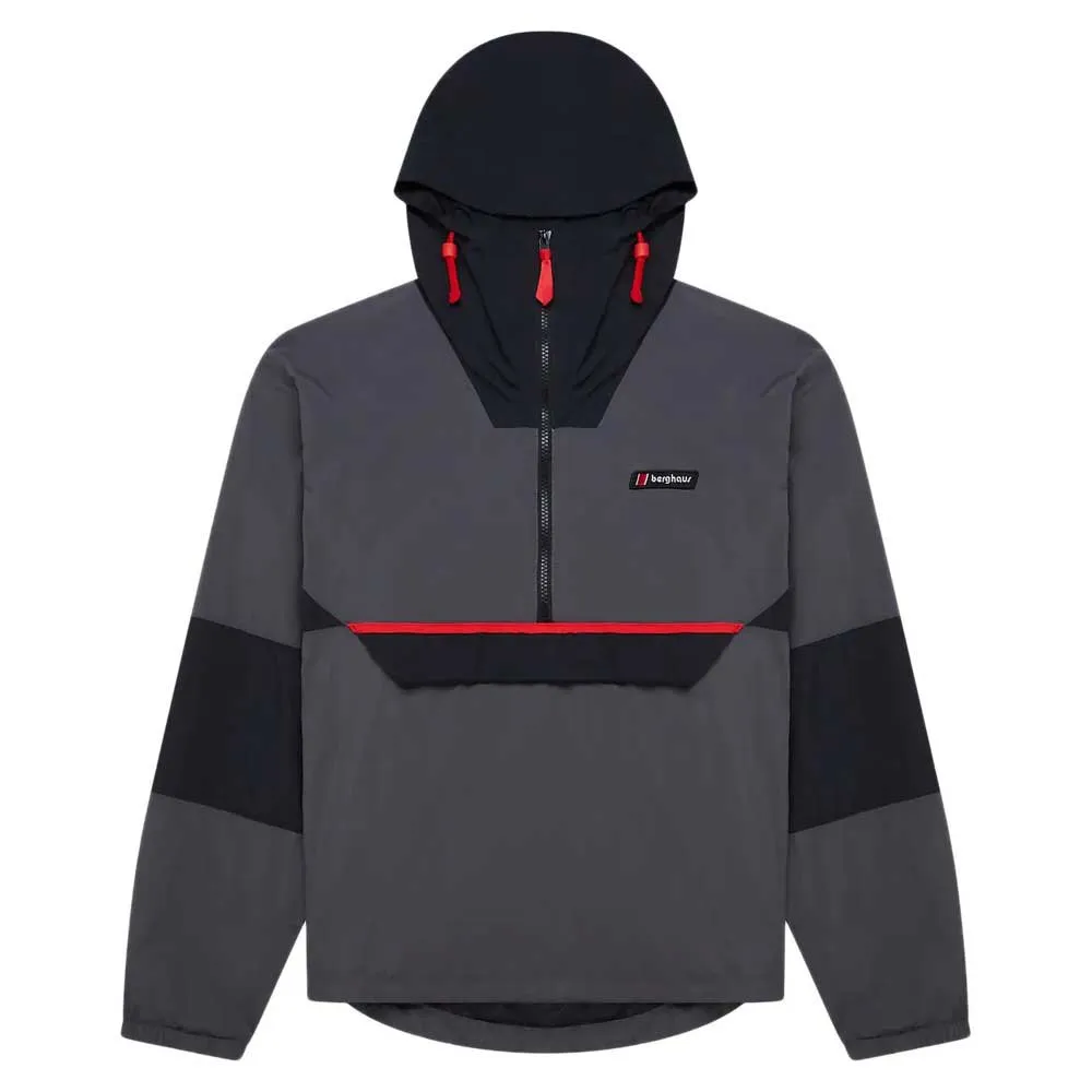 Berghaus Co-ord Softshelljacka, Grey pinstripe / jet black