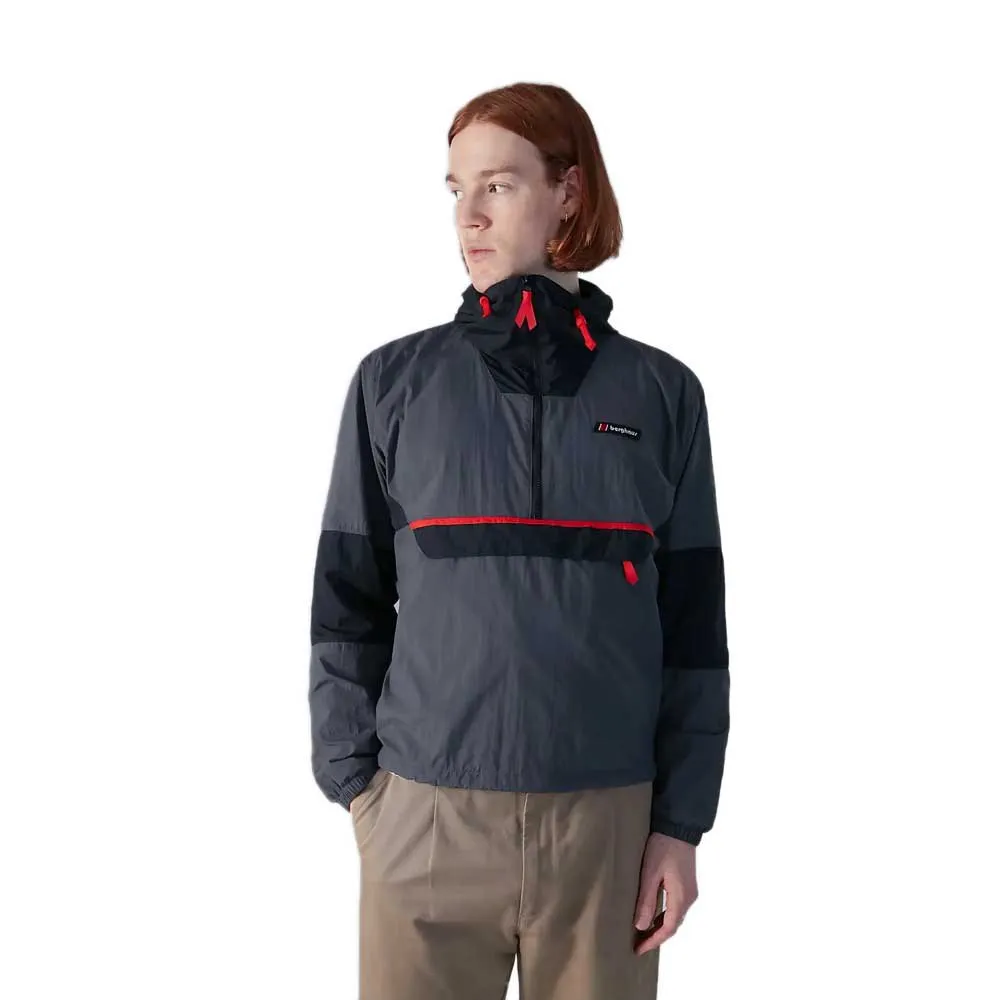 Berghaus Co-ord Softshelljacka, Grey pinstripe / jet black