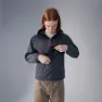 Berghaus Co-ord Softshelljacka, Grey pinstripe / jet black