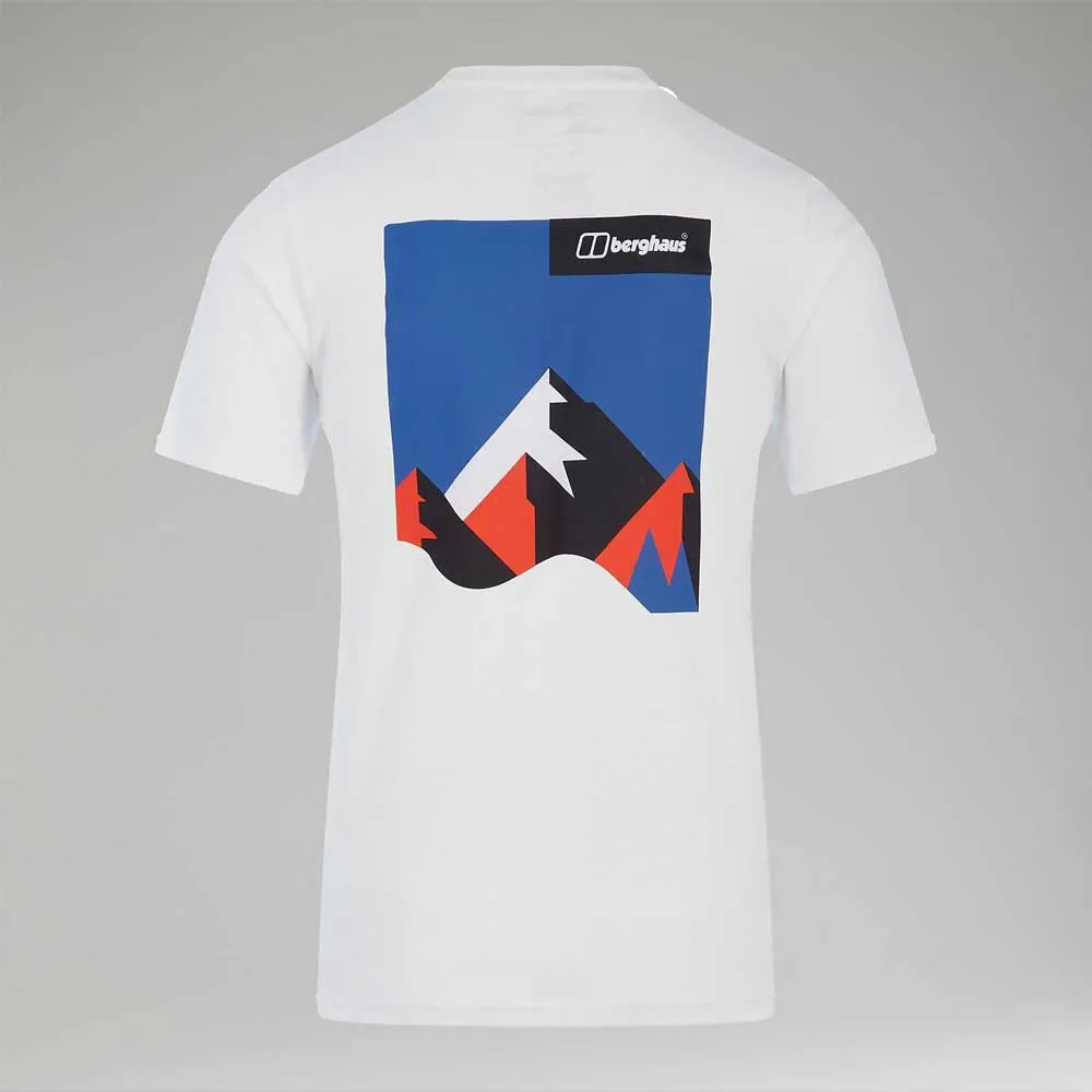 Berghaus Dolomites Mtn T-shirt Med Korta ärmar, Pure white