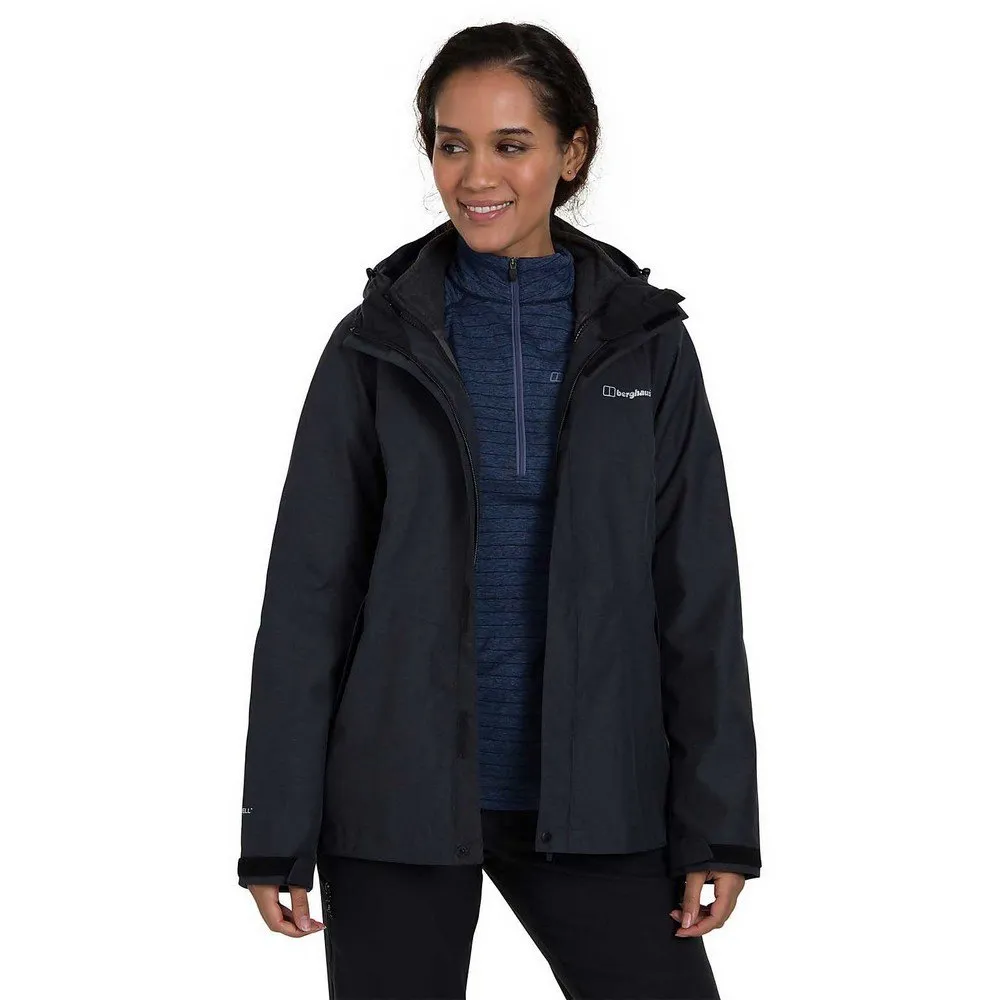 Berghaus Etarah Gemini 3in1 Waterproof Avtagbar Jacka, Black Berghaus Etarah Gemini 3in1 Waterproof Avtagbar Jacka, Black